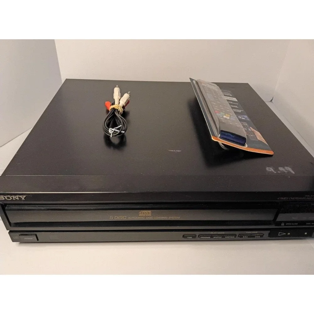 Sony CDP-C401 5-Disc Automatic Disc Loading CD Player w remote